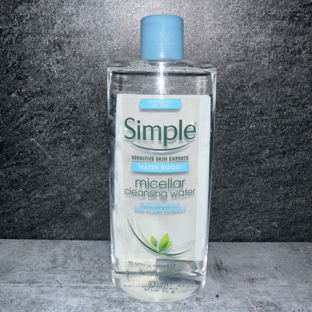 Simple Water Boost Micellar Cleansing Water, Sensitive Skin, 13.5 oz